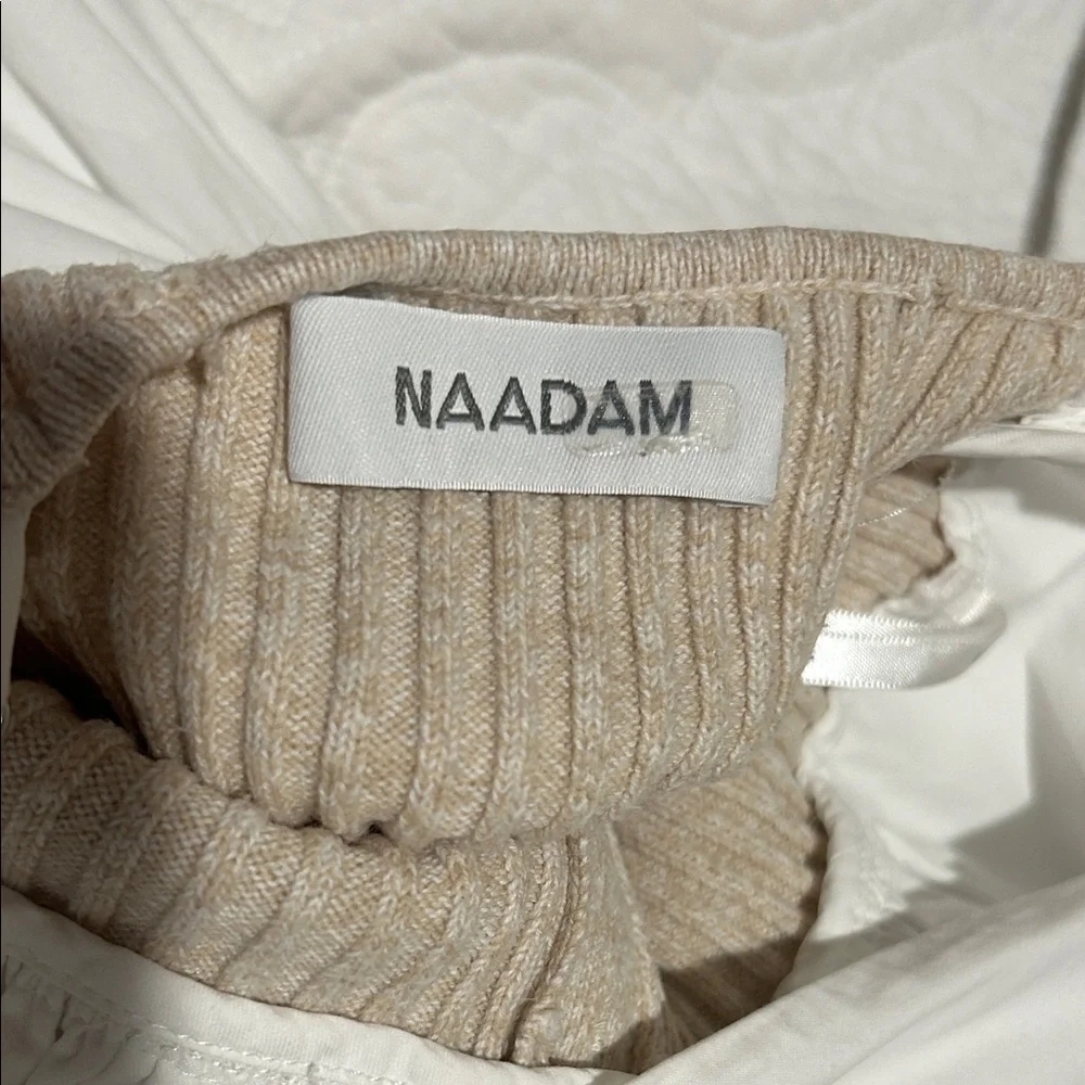 NAADAM White and Tan Maxi Dress - Picture 5 of 13